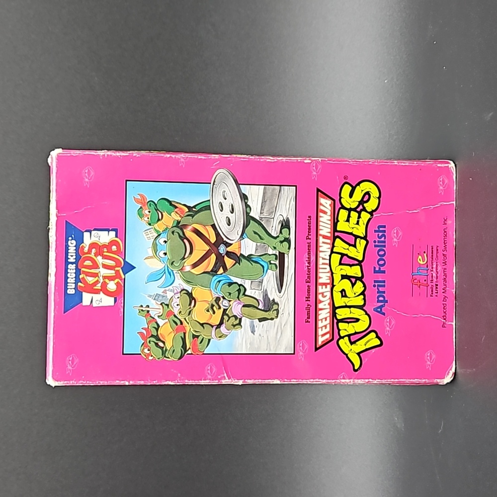 VTG Teenage Mutant Ninja Turtles VHS